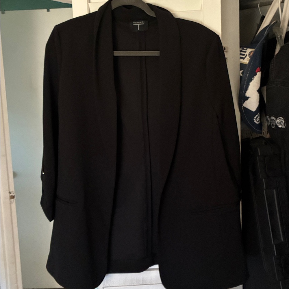 Tahari Black Blazer